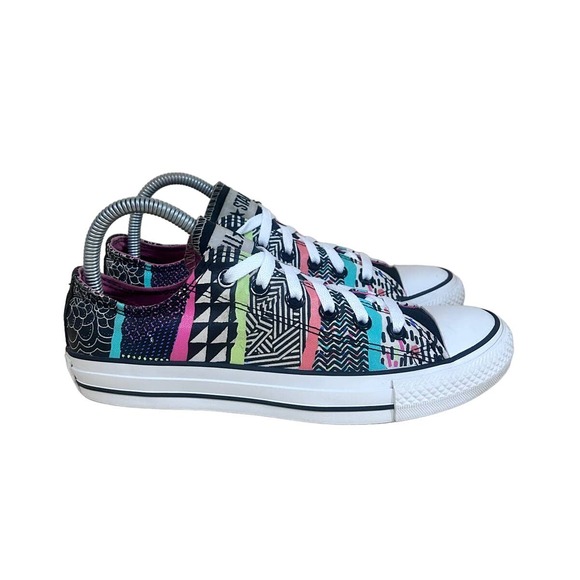 Converse Shoes - Converse All Star-CT Hyperculture Print Ox-Sneakers-Multicolor-Women's-8-537066F